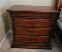 PAIR OF 3 DRAWER NIGHT STANDS