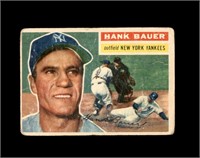 1956 Topps #177 Hank Bauer P/F to GD+