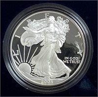 2005-W American Silver Eagle - PROOF