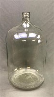 Vintage Large Glass Clear 6 Gal Jug Bottle
