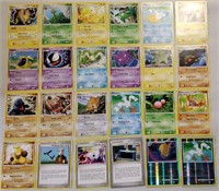 24 Pokemon 2009 Single Cards RARE & Commons FOIL