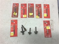 DRILL BITS NEW IN PACKAGES AND ROUTER BITS