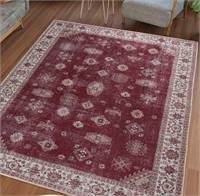 (new)Size:23"*36.5", Adiva Rugs Machine Washable