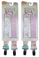 Universal Pacifier Clips (4 Clips total)