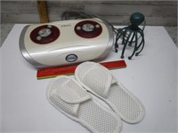 FOOT & HEAD MASSAGER AND SLIPPERS