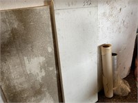 Building Supplies-Styrofoam & insulation, roll of