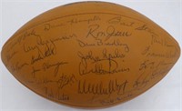 1969 Green Bay Packers Team Autographed Football