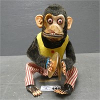 Battery Operated Jolly Chimp Clapping Monkey
