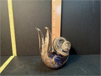 Glass Snail Sculpture