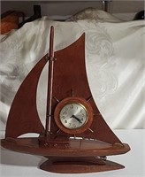 Sailboat clock