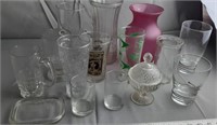 Vtg Vases, Drinkware and more