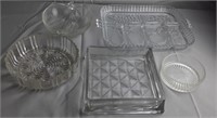 Misc. Clear Glass Serving Pieces