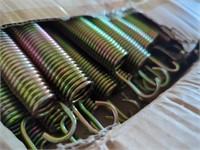 Box of 7" Galvanized Metal Tension Springs