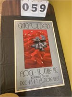 Grateful Dead Flock Humble Pie Venue Poster