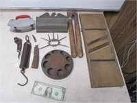 Lot of Atq/Vintage Farm Tools & Accessories