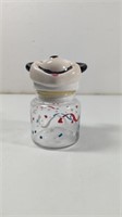 Vintage Walt Disney Mickey Mouse Candy Glass Jar