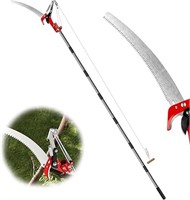14ft Pole Saw, Manual Tree Pruner with Sharp