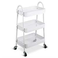 3 Tier Rolling Utility Cart Kitchen Trolley