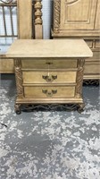 Three Drawer Over Sized Nightstand