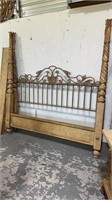 King Size Carved Bed