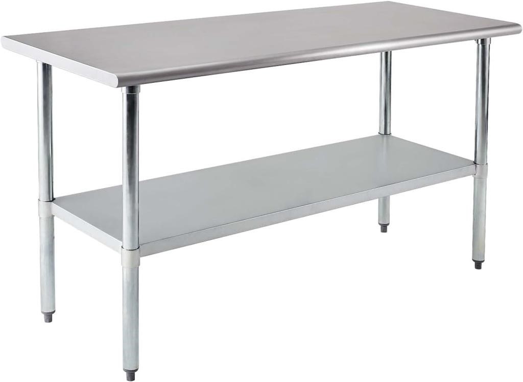 Stainless Steel Prep Table 24×60 Inch