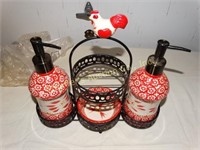 Temp-tations Old World soap & lotion dispenser w/