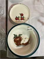 9 Pcs of Apple Style Dishes