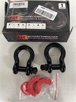 D RING TOWING PACK BOW SHACKLE AND ACCESSORIES