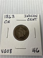 1863 CN Indian Cent