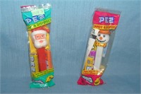 Pair of vintage PEZ Candy containers