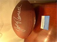 Joe Namath Signed Football w/COA