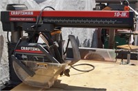 10" Craftsman Table Saw