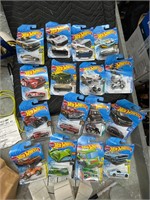 16 hot wheels