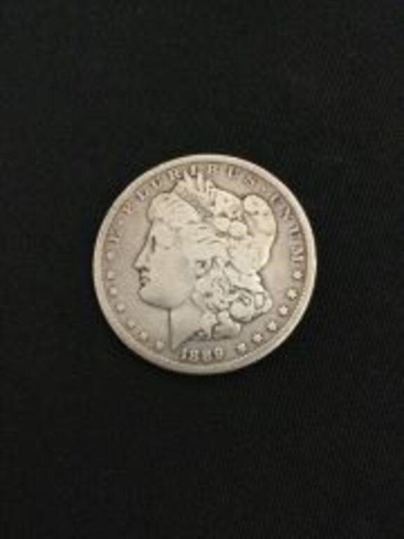 1889 Silver Morgan Dollar