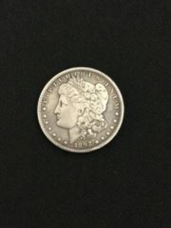 1892 Silver Morgan Dollar