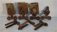 Antique Door Rollers