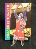 Michael Jordan Basketball Card Upper Deck