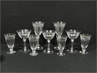 CRYSTAL BEVERAGE GLASSES