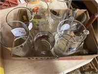 Box of glasses and bells