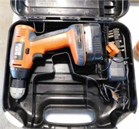 Black & Decker cordless drill w/ battery & charger