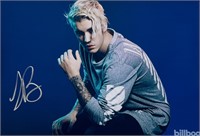 Autograph COA Justin Bieber Photo