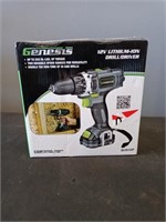 Genesis 12 volt lithium-ion drill/ driver