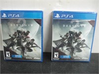 2 NEW PS4 DESTINY 2 GAMES-STILL WRAPPED