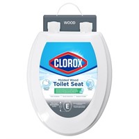 P859  Clorox Wood Toilet Seat - Easy-Off Hinges