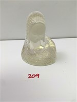 Mother Mary Glass Paperweight