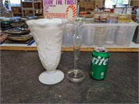 Milkglass & Clearglass Vases