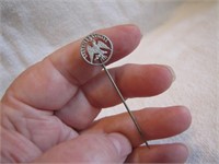 1897 Republic Mexicana Cut Out Coin Lapel Pin