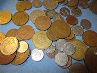 Foreign Coin Collection - Vintage to Antique 85+pc