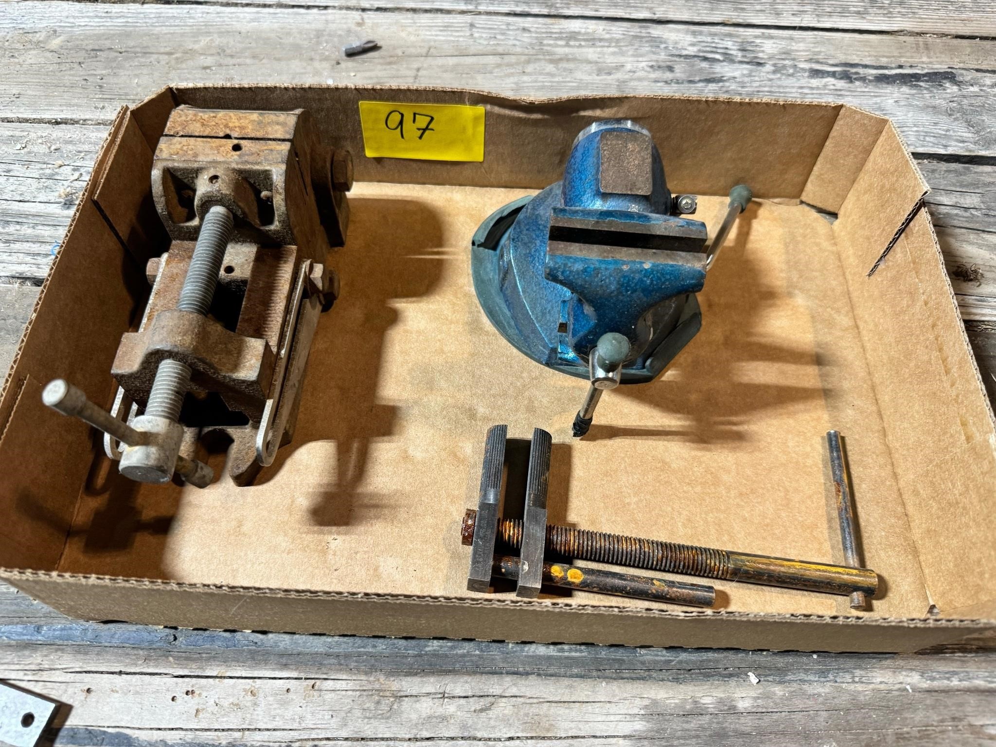 Benchtop Vise lot of (2)