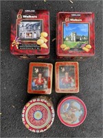 Lot of Collectible Decorative Tins